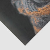 Decoupage Handsome Sheep Brown Hat Scarf Seidenpapier (Ausschnitt)