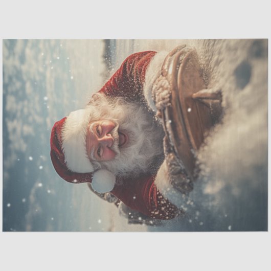 Decoupage Happy Santa Maria degli Angeli Seidenpapier (Vorderseite)