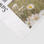 Decoupage Highland Calf Florals Handsaw Designs Seidenpapier (Ausschnitt)