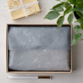 Decoupage Highland Calf Rustic Barn Snow Scene Seidenpapier (Geschenk)