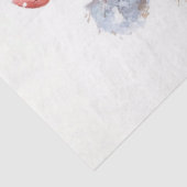 Decoupage Highland Calf Santa Hat Candy Cane Snow Seidenpapier (Ausschnitt)