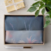 Decoupage Highland Calf Umrundete Poppies Seidenpapier (Geschenk)