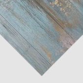 Decoupage Highland Kuh Blau erschüttert Hintergrun Seidenpapier (Ausschnitt)