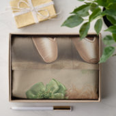 Decoupage Highland St. Patrick Ballerina  Seidenpapier (Geschenk)