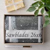 Decoupage Highland Winter Calves Truck Handsaws Seidenpapier (Geschenk)