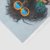 Decoupage Hippie Boho Standard Poodle Sisters Seidenpapier (Ausschnitt)