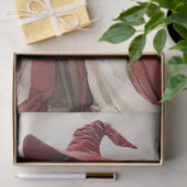 Decoupage Holiday Beautiful Witch 18x24 Canvas Seidenpapier (Geschenk)