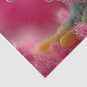 Decoupage Hot Pink Heatwave Hopper The Frosch Seidenpapier (Ausschnitt)