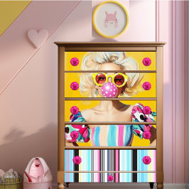 Decoupage Hot Summer Hippie Sister Twin Seidenpapier