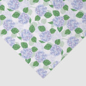 Decoupage Hydrangea Watercolor Blue Seidenpapier (Ausschnitt)