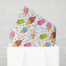 Decoupage Ice Cream Birthday Party