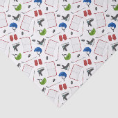 Decoupage Ice Hockey Geburtstagsparty Seidenpapier (Ausschnitt)