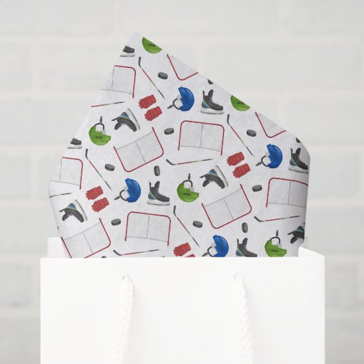Decoupage Ice Hockey Geburtstagsparty Seidenpapier (Geschenktüte)