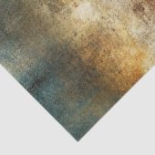 Decoupage Imitats beenden Abstraktes blaubraunes W Seidenpapier (Ausschnitt)