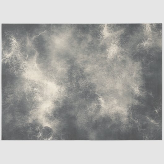 Decoupage Imitats Cloudy Gray Web Texture Hintergr Seidenpapier (Vorderseite)
