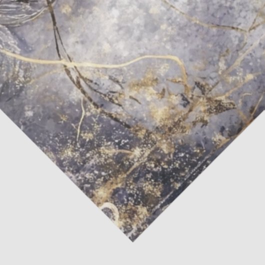 Decoupage Intertwing Rings Save the Date Seidenpapier (Ausschnitt)