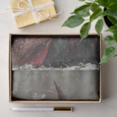 Decoupage Irische Winterhexe des Lichts Seidenpapier (Geschenk)