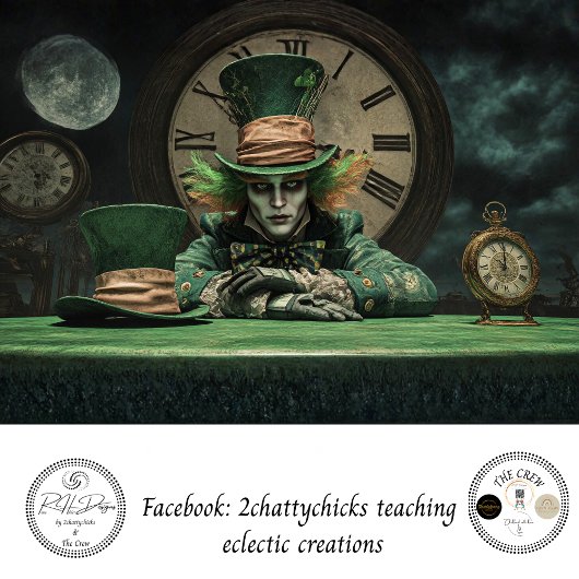 Decoupage Irish Charm Wonderland  Cheshire Cat Seidenpapier