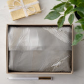 Decoupage Ivory Crown Wing Elements Filigree Seidenpapier (Geschenk)