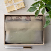 Decoupage Joyful Curaded Children in Red Seidenpapier (Geschenk)