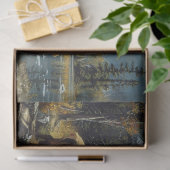 Decoupage Junting Fishing Elk Mountains Snow Seidenpapier (Geschenk)