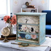 Decoupage Kranich Collection Seidenpapier