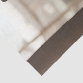 Decoupage Lady Sheriff im Schwarzen Western Style Seidenpapier (Ausschnitt)