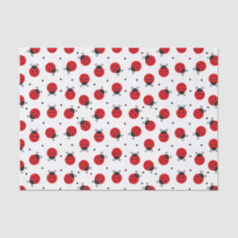 Decoupage Ladybug Insekt Red Tissue Paper Seidenpapier