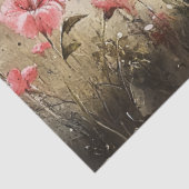 Decoupage Landscape Kanbit in Field Right Side Seidenpapier (Ausschnitt)