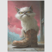 Decoupage Launische Grumpy Cat Seidenpapier (Vorderseite)