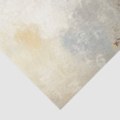 Decoupage Lil Girl Clara auf Dock Lake Straw Hat Seidenpapier (Ausschnitt)