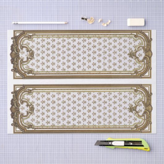 Decoupage Lilie Seidenpapier (Handwerk)