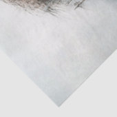 Decoupage Lion Cross Lamb Double Exposure Art  Seidenpapier (Ausschnitt)