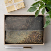 Decoupage Looking Glass Wonderland Storybook  Seidenpapier (Geschenk)