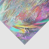 Decoupage Luminsed Girl blühende Blase Gum Seidenpapier (Ausschnitt)