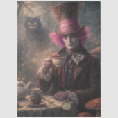 Decoupage Magical Garden Tea Party Seidenpapier (Vorderseite)