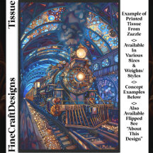 Decoupage Magical Steampunk Bahn Imitate Mosaic 06