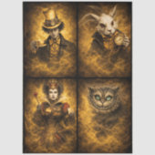 Decoupage Magically Inspired Character Set Seidenpapier (Vorderseite)