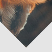 Decoupage Majestic Fox Regal Flair Seidenpapier (Ausschnitt)