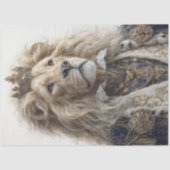 Decoupage Majestic Lion King Regal Design Jewelen Seidenpapier (Vorderseite)