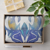 Decoupage Mardi Gras Mask Seidenpapier (Geschenk)