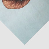 Decoupage melancholic harlequin seidenpapier (Ausschnitt)