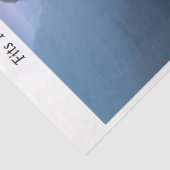 Decoupage Mermaid Purple Iridescent Tail 16x20 Seidenpapier (Detail)