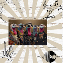 Decoupage Metallica Türkei Feathers Funk Band