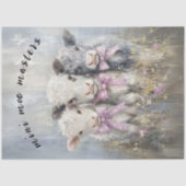 Decoupage Mini Moo Master Highland Calves Seidenpapier (Vorderseite)