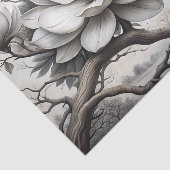 Decoupage mit südlicher Magnolienblüte Seidenpapier (Ausschnitt)