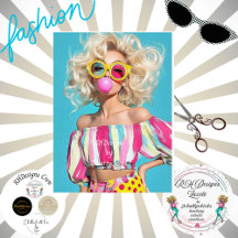 Decoupage modische Chic Fett Streifen & Punkte