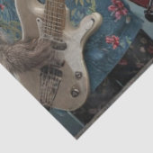 Decoupage Monkey Mayhem Fur Feather Funk Band Seidenpapier (Ausschnitt)