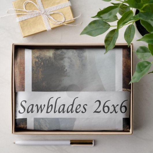 Decoupage Moonlit Castles Signs & Handsaws Seidenpapier (Geschenk)