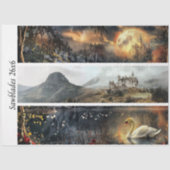 Decoupage Moonlit Castles Signs & Handsaws Seidenpapier (Vorderseite)